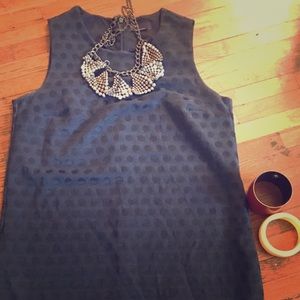 Gap navy blue shift dress